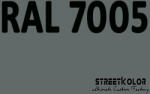 StreetKolor RAL 7005 Uretán autófesték fényes vagy matt 1 liter + fixáló + hígító (RAL7005)