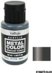 Acrylicos Vallejo Vallejo 77.712 Acél metálfényű AirBrush festék 32 ml (77.712/577712)