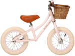 BANWOOD Fürdeszka Világos rózsaszín acél kerékpár gyerekeknek 3-5 év fejlesztés 12" rózsaszín