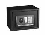 Crown International Електронен сейф Crown ES-25, 250x350х250 мм, Блокиране след 3 грешни опита, Звуков сигнал, Черен (ES-25)