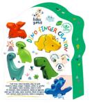 AVENIR Haku Yoka Dinoszauruszok Ujjra húzható marokkréta készlet, 6 db-os (CP233113) (CP233113)