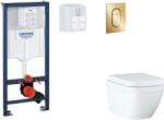GROHE Rapid SL - Set pentru montare încastrată, toaletă, capac SoftClose și clapetă Arena Cosmopolitan S, Triple Vortex, Cool Sunrise SANI11BB4130 (SANI11BB4130)