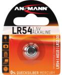 ANSMANN LR54 / LR1130 / AG10 1, 5V alkáli gombelem (5015313)