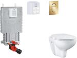GROHE Uniset - Set pentru montare încastrată, toaletă, capac SoftClose și clapetă Arena Cosmopolitan S, Cool Sunrise SANI15BB4105 (SANI15BB4105)