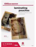 Office Depot A4 2x75mic 100db-os lamináló fólia (OFFICE_DEPOT_3384952) (OFFICE_DEPOT_3384952)