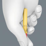 Wera Kraftform Kompakt VDE 60 i 0, 6 x 3, 5 x 157 mm TIE Villanyszerelő Egyeneshornyú Cserélhető penge 3.5 mm (05006502001) (05006502001)