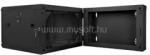 Lanberg 19" kétrészes fali rack szekrény 6U/600X600 lapraszerelt (fekete) (WF02-6606-10B) (WF02-6606-10B)