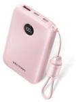Vention FKAP0-C 10000mah, (rózsaszín, 22, 5W), powerbank (FKAP0-C) (FKAP0-C)