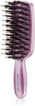 BrushArt Hair Vent blowdry hairbrush with boar bristles perie de par cu peri de nailon și de mistreț Mini 1 buc