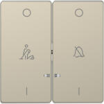 Schneider Electric Merten System Design - MTN3429-6033 - Billentyű, ne zavarj/takarítás szimbólummal, System-D, szahara (MTN3429-6033)