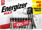 Energizer Max alkáli mikro elem AAA B8 - 8db/bliszter (ENE-EMAAAB8) - megatool