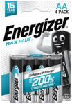 Energizer Max Plus alkáli ceruza elem AA B4 - 4 db/bliszter (ENE-EMPAA)