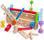Bigjigs Toys Дървен комплект Bigjigs - Работна маса с инструменти (BJ687) - ozone
