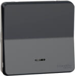 Schneider Electric Mureva Styl - MUR35127 -Egypólusú nyomó, jelzőfénnyel, antracitszürke (MUR35127)