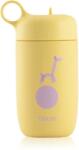EQUA Kids rozsdamentes kulacs gyermekeknek Giraffe 400 ml