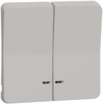 Schneider Electric Mureva Styl - MUR39205 -Kettős billentyű, jelzőfényes, polárfehér (MUR39205)
