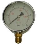  Nyomásmérő óra alsó 100mm 0-2, 5bar 1/2″ (PR100-2, 5) (PR100-2,5)