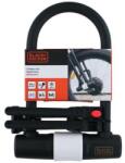 Black & Decker Black&Decker Kerékpár U-lakat ⌀14mmx25cm, 1400g, 3 kulcs