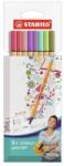 STABILO Point 88 tűfilc készlet, föld árnyalatok, 8db-os