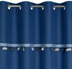 Eurofirany Car gyermekfüggöny autó díszekkel Sötétkék 140x250 cm (HS418366)