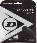 Dunlop Explosive Spin Black 1.25 Set (12 m) Teniszütő húrozása