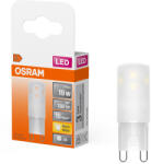 OSRAM G9 LED 1, 9W, 180 lm, 2700 K, melegfehér, alumínium, opál műanyag-20 W izzó helyett - Special Pin (4058075757943)