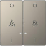 Schneider Electric Merten System Design - MTN3429-6050 -Billentyű, ne zavarj/takarítás szimbólummal, System-D, nikkel (MTN3429-6050)