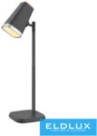 ELDLUX Tölthető asztali-fali lámpa 5V-1500mAh 6w 310lm CCT 76x126mm Fekete (2128138758)