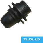 ELDLUX K314B E14 foglalat 2db gyűrűvel fekete (3556651655)