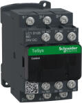Schneider Electric TeSys D - LC1D126BD - Mágneskapcsoló, 12A, 24VDC, sarus (LC1D126BD)