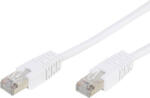 Vivanco CAT 5e Ethernet kábel - 3m, RJ45, Fehér