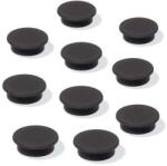 Sigel 25 mm-es 10 db-os fekete mágneskorog (SDMU196)