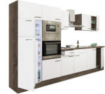 Leziter 330 Yorki Konyhablokk - Yorki Tölgy Korpusz, Selyemfényű Fehér Front