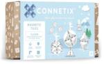 Connetix csempe - Mágneses építőkészlet átlátszó bővítőkészlet 24 db