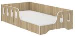 Wooden Toys COCO gyerekágy SONOMA 140x70cm ajándék matraccal - balos