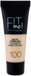 Maybelline Fit Me! Matte + Poreless mattító make-up normál és zsíros bőrre 30 ml 100 Warm Ivory