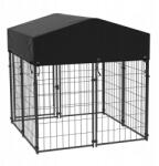 Timeless Tools Kültéri fém kutyakennel Uv álló szövettetővel (HOP1001648)