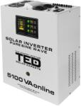 TED Invertor fotovoltaic Off-grid monofazat TED003898, 5100 VA, 3500 W, MPPT, 2 prize (TED003898)