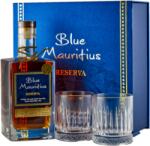  Blue Mauritius Reserva + 2 Pohárral 40% 0, 7L ajándékcsomagolás 2 pohárral