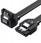 UGREEN Sata 1.0-3.0 lapos szögletes kábel 5Gb/s 0.5m fekete (30797)