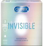 Durex 3 szupervékony óvszer Durex Invisible (Durex Invisible super cienkie nawilżane 3szt.)