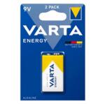 VARTA ENERGY tartós elem 6LR61, alkáli, 1db/csomag 9V-6LR61 (9V-6LR61)