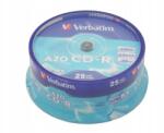 Verbatim Cd-r 52x 700MB 25P Cb Azo 43352