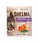 Shelma Száraz macskaeledel Shelma lazac száraz macskaeledel sterilizált. 1, 4kg