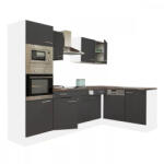 Leziter Yorki 280 Konyhablokk - Fehér Korpusszal, Selyemfényű Antracit Front - fizz - 296 989 Ft