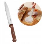  Konyhai Kés Egyenes Felvágotthoz Florina Fa Nyél 15CM (5N5004)