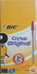 BIC Golyóstoll Cristal Original piros (50db) Bic (BIC CRISTAL)