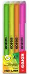 Kores High Liner Szövegkiemelő 4 db-os készlet (MA-139954)