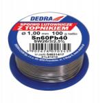 Dedra Forrasztópáka, 1.0Mm, 100G, 60%Sn, Pb40Sn60 (31L61010)