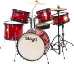 Stagg TIM JR 5/16B RD Red Gyermek dob (TIM-JR-5-16B-RD)